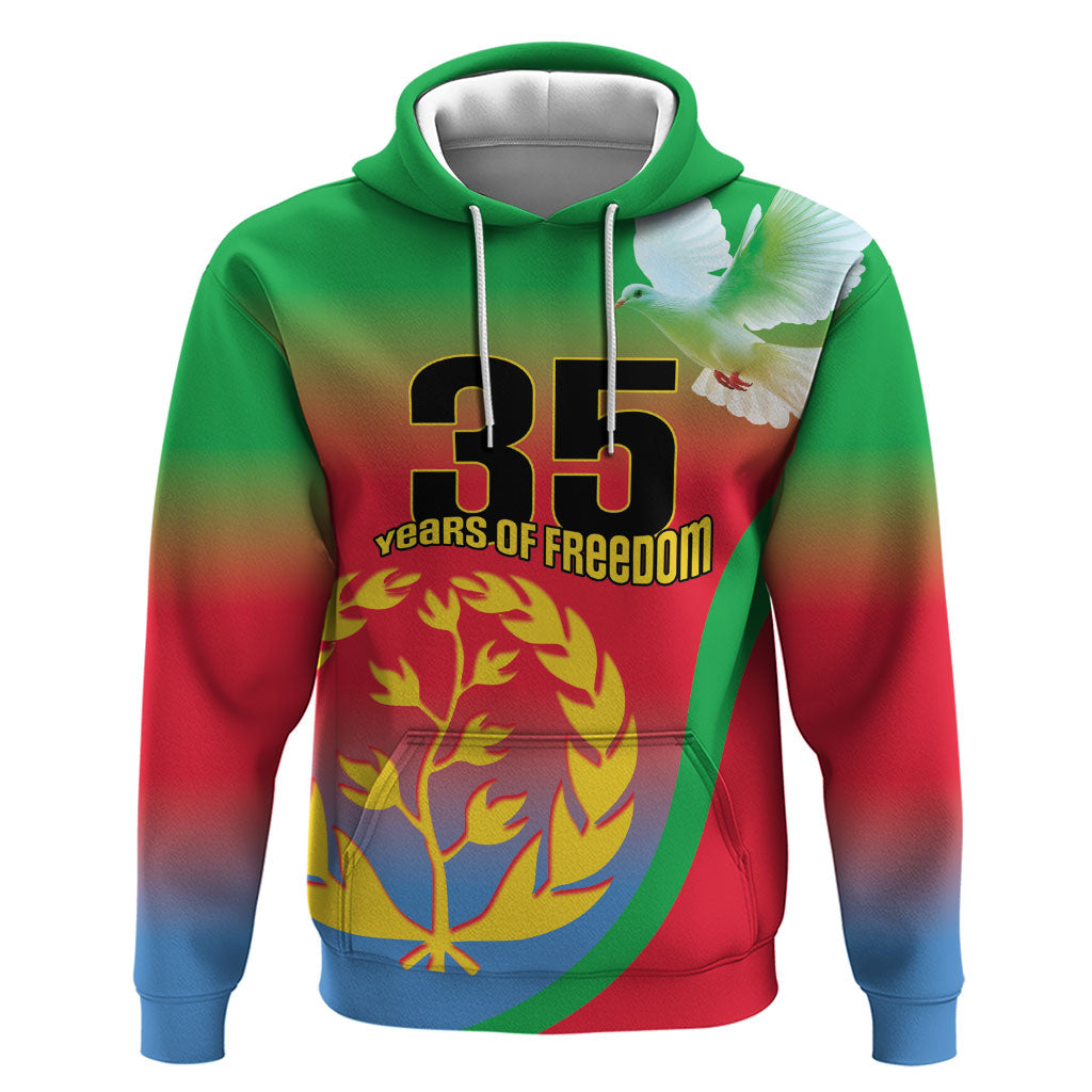 Eritrea 35th Anniversary Hoodie May 24 1991-2026 Proud To Be Eritrean