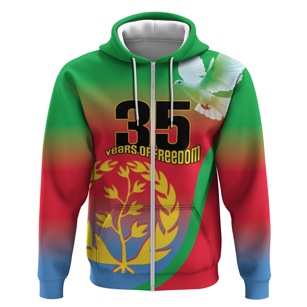 Eritrea 35th Anniversary Hoodie May 24 1991-2026 Proud To Be Eritrean