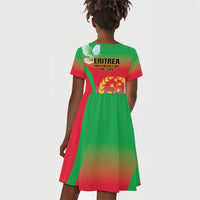 Eritrea 35th Anniversary Kid Short Sleeve Dress May 24 1991-2026 Proud To Be Eritrean
