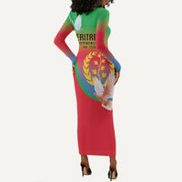 Eritrea 35th Anniversary Long Sleeve Bodycon Dress May 24 1991-2026 Proud To Be Eritrean