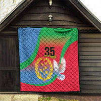 Eritrea 35th Anniversary Quilt May 24 1991-2026 Proud To Be Eritrean