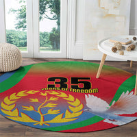 Eritrea 35th Anniversary Round Carpet May 24 1991-2026 Proud To Be Eritrean