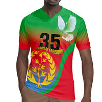 Eritrea 35th Anniversary Rugby Jersey May 24 1991-2026 Proud To Be Eritrean