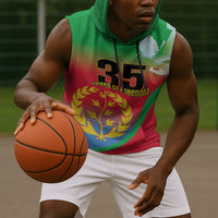 Eritrea 35th Anniversary Sleeveless Hoodie May 24 1991-2026 Proud To Be Eritrean