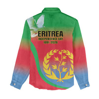 Eritrea 35th Anniversary Women Casual Shirt May 24 1991-2026 Proud To Be Eritrean