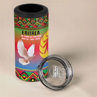 Eritrea 35 Years Of Independence 4 in 1 Can Cooler Tumbler 1991-2026 Freedom Legacy Pride