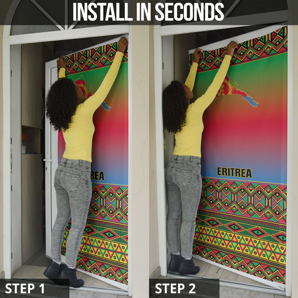 Eritrea 35 Years Of Independence Door Cover 1991-2026 Freedom Legacy Pride