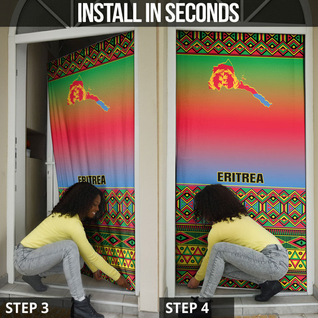 Eritrea 35 Years Of Independence Door Cover 1991-2026 Freedom Legacy Pride