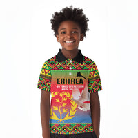 Eritrea 35 Years Of Independence Kid Polo Shirt 1991-2026 Freedom Legacy Pride