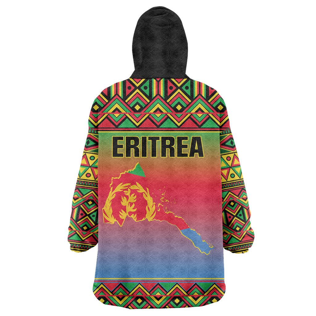 Eritrea 35 Years Of Independence Kid Wearable Blanket Hoodie 1991-2026 Freedom Legacy Pride