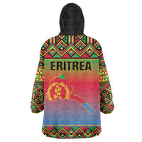 Eritrea 35 Years Of Independence Kid Wearable Blanket Hoodie 1991-2026 Freedom Legacy Pride