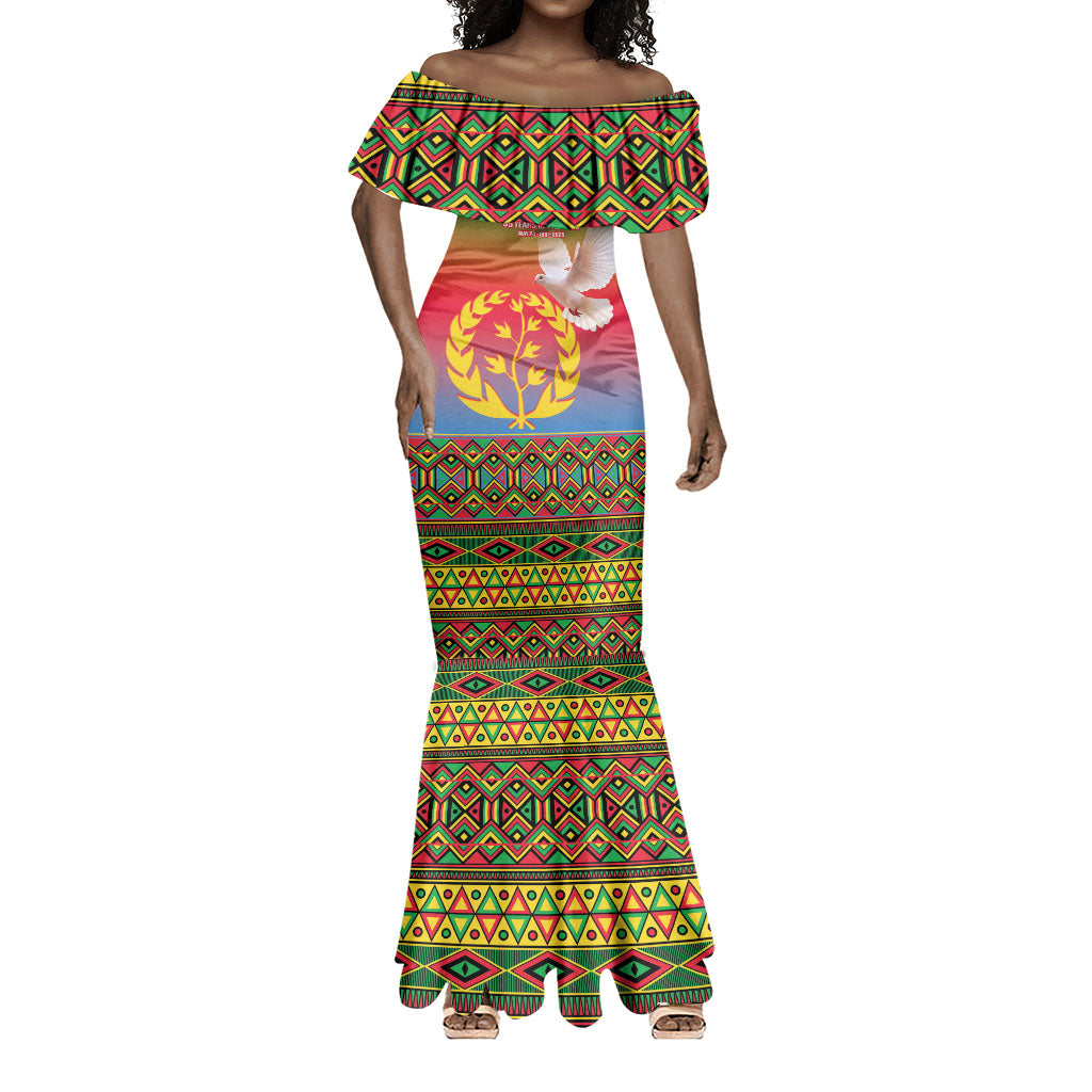 Eritrea 35 Years Of Independence Mermaid Dress 1991-2026 Freedom Legacy Pride