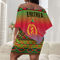 Eritrea 35 Years Of Independence Off Shoulder Short Dress 1991-2026 Freedom Legacy Pride