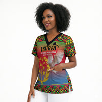 Eritrea 35 Years Of Independence Scrub Top 1991-2026 Freedom Legacy Pride