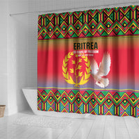 Eritrea 35 Years Of Independence Shower Curtain 1991-2026 Freedom Legacy Pride