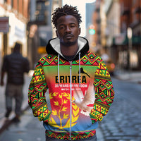Eritrea 35 Years Of Independence Zip Hoodie 1991-2026 Freedom Legacy Pride