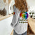 Pride Month To Be Yourself Women Casual Shirt White Vibe - Wonder Print Shop