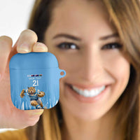 Argentina Rugby Custom AirPods Case Glory Be To Pumas - Wonder Print Shop