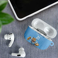 Argentina Rugby Custom AirPods Case Glory Be To Pumas - Wonder Print Shop