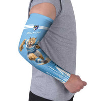 Argentina Rugby Custom Arm Sleeves Glory Be To Pumas - Wonder Print Shop