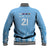 Argentina Rugby Custom Baseball Jacket Glory Be To Pumas - Wonder Print Shop