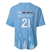 Argentina Rugby Custom Baseball Jersey Glory Be To Pumas - Wonder Print Shop