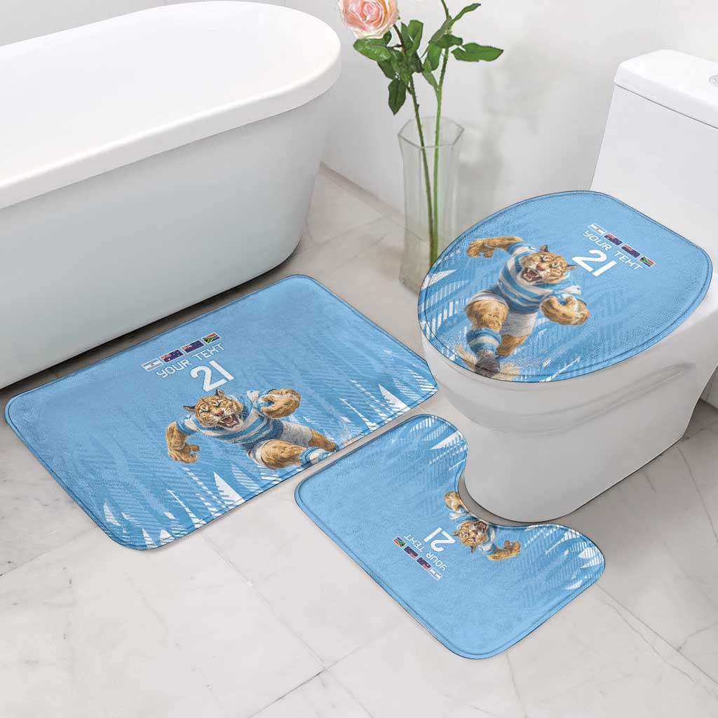Argentina Rugby Custom Bathroom Set Glory Be To Pumas - Wonder Print Shop