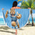 Argentina Rugby Custom Beach Blanket Glory Be To Pumas - Wonder Print Shop