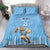Argentina Rugby Custom Bedding Set Glory Be To Pumas - Wonder Print Shop