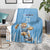 Argentina Rugby Custom Blanket Glory Be To Pumas - Wonder Print Shop
