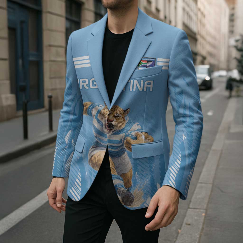 Argentina Rugby Custom Blazer Glory Be To Pumas - Wonder Print Shop