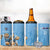Argentina Rugby Custom 4 in 1 Can Cooler Tumbler Glory Be To Pumas - Wonder Print Shop