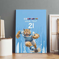 Argentina Rugby Custom Canvas Wall Art Glory Be To Pumas - Wonder Print Shop