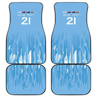 Argentina Rugby Custom Car Mats Glory Be To Pumas - Wonder Print Shop