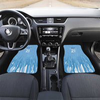 Argentina Rugby Custom Car Mats Glory Be To Pumas - Wonder Print Shop
