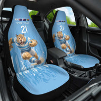 Argentina Rugby Custom Car Seat Cover Glory Be To Pumas - Wonder Print Shop