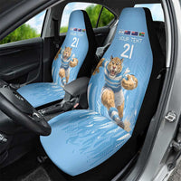 Argentina Rugby Custom Car Seat Cover Glory Be To Pumas - Wonder Print Shop