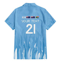 Argentina Rugby Custom Family Matching Mermaid Dress and Hawaiian Shirt Glory Be To Pumas - Wonder Print Shop
