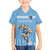 Argentina Rugby Custom Family Matching Off The Shoulder Long Sleeve Dress and Hawaiian Shirt Glory Be To Pumas - Wonder Print Shop