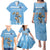 Argentina Rugby Custom Family Matching Puletasi and Hawaiian Shirt Glory Be To Pumas - Wonder Print Shop