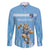 Argentina Rugby Custom Family Matching Puletasi and Hawaiian Shirt Glory Be To Pumas - Wonder Print Shop