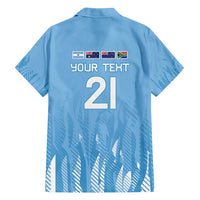 Argentina Rugby Custom Family Matching Summer Maxi Dress and Hawaiian Shirt Glory Be To Pumas - Wonder Print Shop