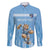Argentina Rugby Custom Family Matching Tank Maxi Dress and Hawaiian Shirt Glory Be To Pumas - Wonder Print Shop