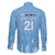 Argentina Rugby Custom Family Matching Tank Maxi Dress and Hawaiian Shirt Glory Be To Pumas - Wonder Print Shop