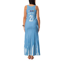 Argentina Rugby Custom Family Matching Tank Maxi Dress and Hawaiian Shirt Glory Be To Pumas - Wonder Print Shop