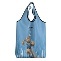 Argentina Rugby Custom Grocery Bag Glory Be To Pumas - Wonder Print Shop