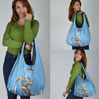 Argentina Rugby Custom Grocery Bag Glory Be To Pumas - Wonder Print Shop