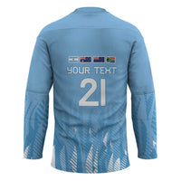 Argentina Rugby Custom Hockey Jersey Glory Be To Pumas - Wonder Print Shop
