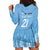 Argentina Rugby Custom Hoodie Dress Glory Be To Pumas - Wonder Print Shop