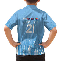 Argentina Rugby Custom Kid Hawaiian Shirt Glory Be To Pumas - Wonder Print Shop